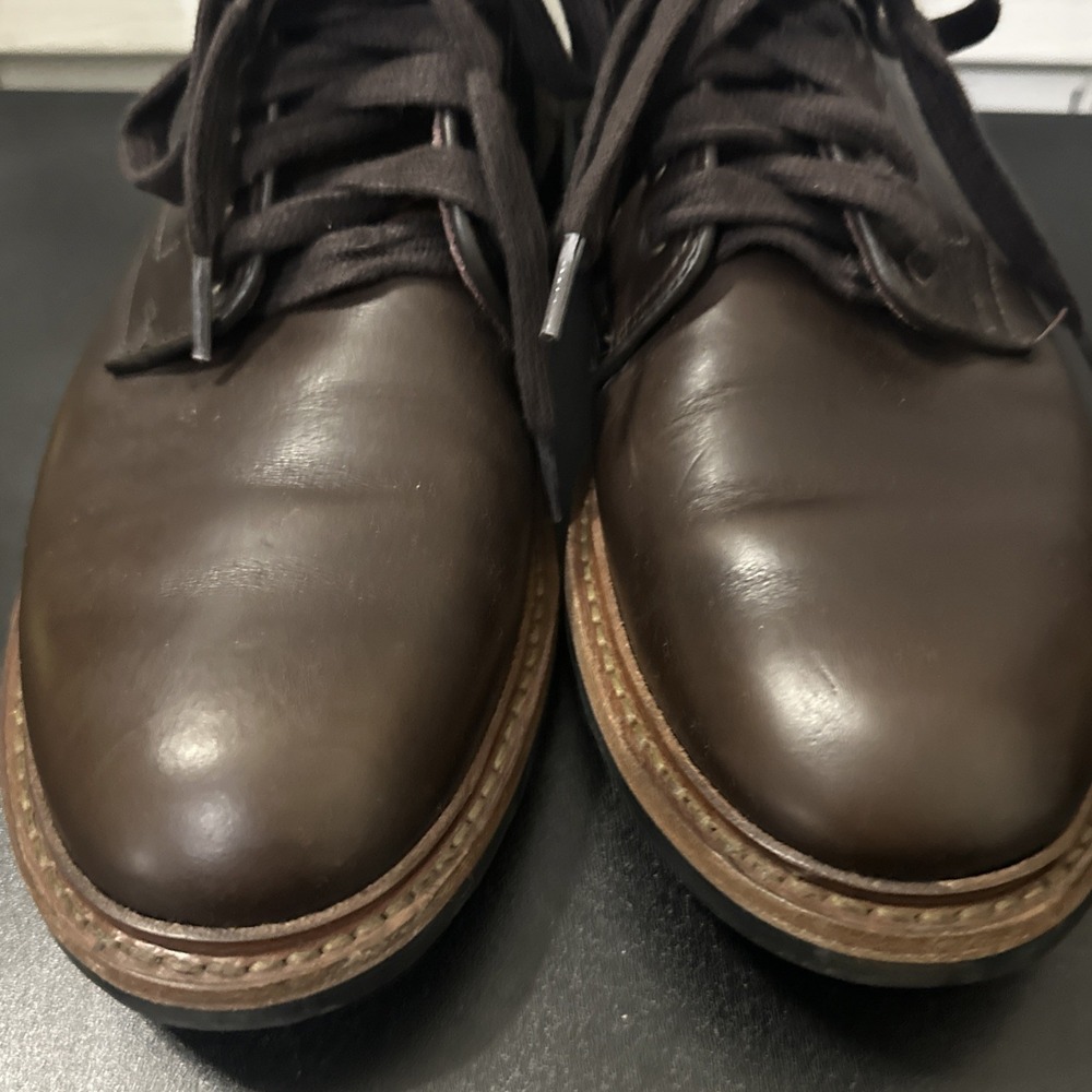 Allen Edmonds Higgins Mill Chromexcel Natural Tan Size 9 - Picture 8 of 10